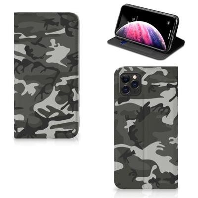 Apple iPhone 11 Pro Max | Hoesje met Magneet | Army Light