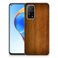 Xiaomi Mi 10T | 10T Pro | Bumper Hoesje | Donker Hout Xiaomi Mi 10T | 10T Pro | Bumper Hoesje | Donker Hout