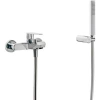 Badkraan Tres Class | Opbouw | Mengkraan | 2-weg | hoh 15 cm | 1-hendel | Rond | Chroom - thumbnail