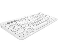 Logitech K380 Multi-Device Bluetooth® Keyboard toetsenbord AZERTY Frans Wit - thumbnail