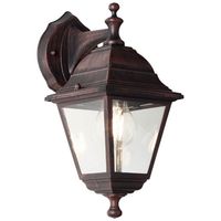 Brilliant Roesbruine Nissie wandlamp down 90992A55