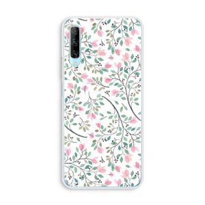 Sierlijke bloemen: Huawei P Smart Pro Transparant Hoesje