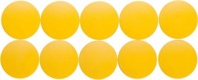 Maul Solid whiteboard magneet 800gr 10 stuks geel