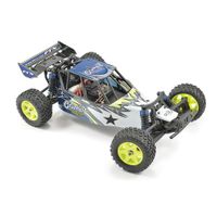 FTX - Comet Desert Buggy Bodyshell Painted Blue/Yellow (FTX9090BY) - thumbnail