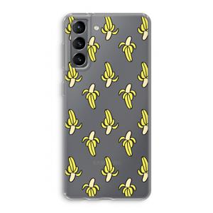 Bananas: Samsung Galaxy S21 Transparant Hoesje