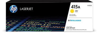 HP toner 415A, 2.100 pagina&apos;s, OEM W2032A, geel