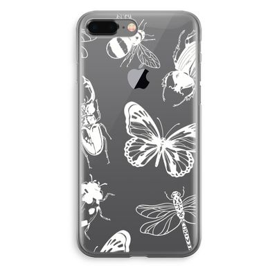 Tiny Bugs: iPhone 8 Plus Transparant Hoesje