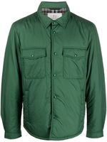 Woolrich surchemise à boutonnière - Vert