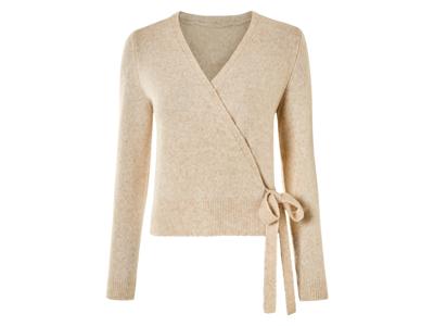 esmara Dames wikkelvest (Beige, XS (32/34))