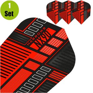 Harrows Prime NX90 Dartflights - Rood