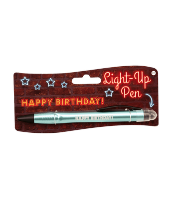 Light up pen happy birthday