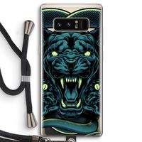 Cougar and Vipers: Samsung Galaxy Note 8 Transparant Hoesje met koord