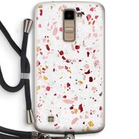 Terrazzo N°9: LG K10 (2016) Transparant Hoesje met koord