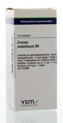 VSM Zincum metallicum D6 200 Tabletten