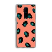 Pink Cheetah: OnePlus 8 Transparant Hoesje