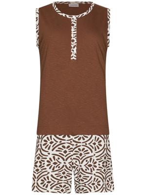 Pastunette shortama katoen bruin