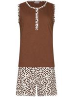 Pastunette shortama katoen bruin