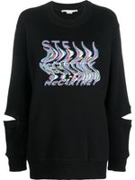 Stella McCartney sweat oversize à logo - Noir