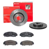 Remblokkenset, schijfrem BREMBO, u.a. für Fiat, Abarth, Vauxhall, Opel, KIA - thumbnail