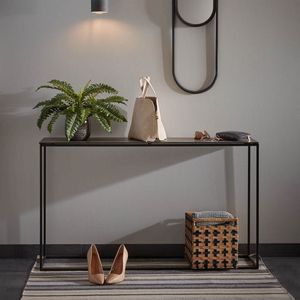 Kave Home Sidetable 'Rewena' Keramiek, 110cm, kleur Bruin