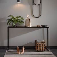 Kave Home Sidetable 'Rewena' Keramiek, 110cm, kleur Bruin