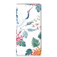 Samsung Galaxy A71 Hoesje maken Bird Flowers - thumbnail