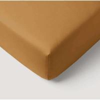 Hoeslaken - P'TIT DODO - 70 x 140 cm - Jersey - Karamel