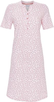 Bloemen nachthemd katoen roze