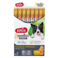 ZOLUX Sweeties with chicken and cheese - traktatie voor hond - 7x14g
