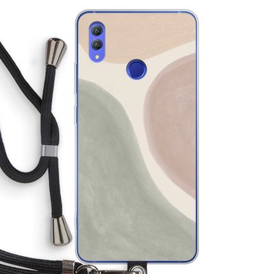 Geo #6: Honor Note 10 Transparant Hoesje met koord