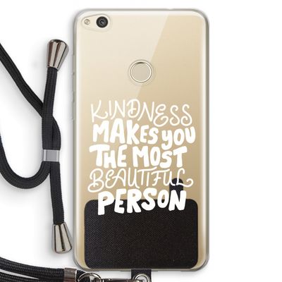 The prettiest: Huawei Ascend P8 Lite (2017) Transparant Hoesje met koord