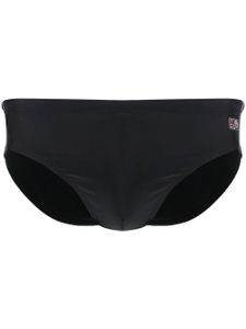 MC2 Saint Barth short de bain à patch logo - Noir