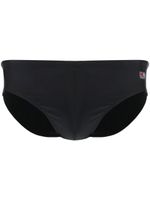MC2 Saint Barth short de bain à patch logo - Noir