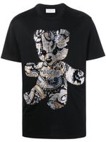 Philipp Plein t-shirt à ornements en cristal - Noir - thumbnail