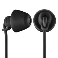 Thomson EAR3008BK Piccolino In Ear oordopjes Kabel Zwart Noise Cancelling Headset, Volumeregeling - thumbnail