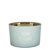 'My Flame -  Geurkaars 'Fijne Feestdagen' Amnesty International' kopen? | FOR YOU GIFTS