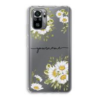 Daisies: Xiaomi Redmi Note 10S Transparant Hoesje