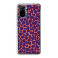 Purple Giraffe: Xiaomi Redmi Note 10 Pro Transparant Hoesje