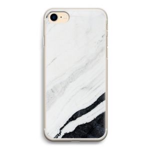 Elegante marmer: iPhone 7 Transparant Hoesje