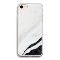 Elegante marmer: iPhone 7 Transparant Hoesje