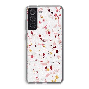 Terrazzo N°9: Samsung Galaxy S21 FE Transparant Hoesje