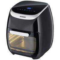 Severin FR 2446 Frituurpan 11 l 2000 W Heteluchtfunctie, Oververhittingsbeveiliging Zwart/zilver