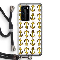 Musketon Anchor: Huawei P40 Pro Transparant Hoesje met koord