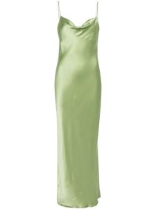 Dorothee Schumacher robe Charmeuse en soie - Vert