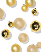 HEMA Kerstballen set goud - 44 stuks (goud)