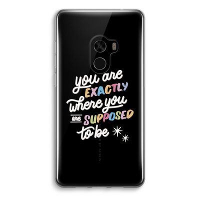 Right Place: Xiaomi Mi Mix 2 Transparant Hoesje