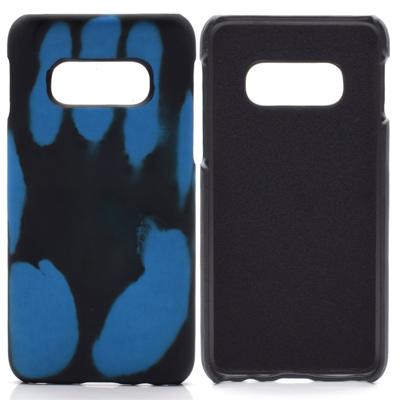 Plakken huid + PC thermische Sensor verkleuring Case voor Galaxy S10(Blue)