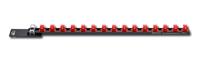 1/2" Aluminium doppenrail leeg (15-delig) PRL500415