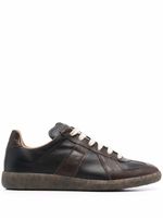 Maison Margiela baskets Replica en cuir - Noir