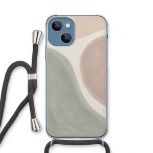 Geo #6: iPhone 13 mini Transparant Hoesje met koord